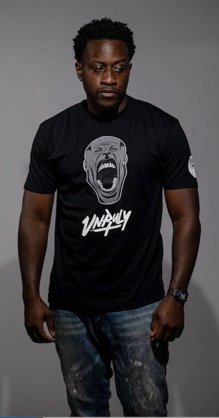Unruly Records Signature Logo T-Shirt by Black Heart