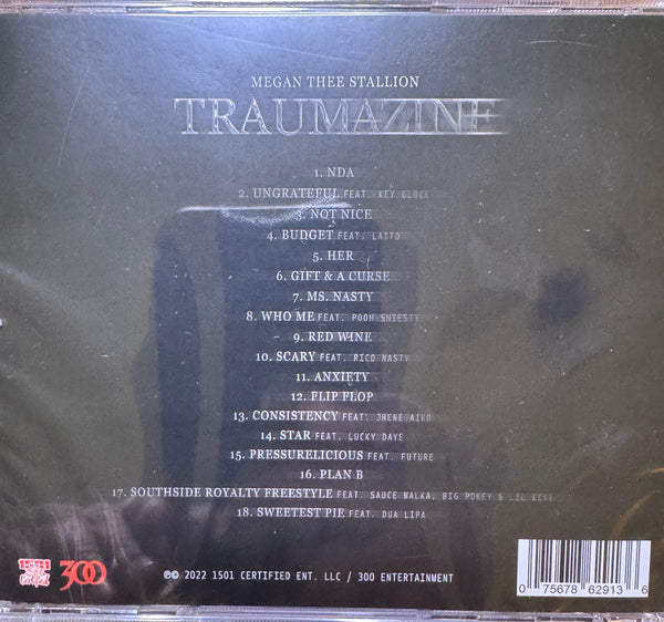 Megan Thee Stallion... Traumazine Autographed CD